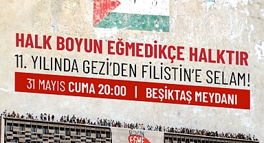 TKP'den Gezi Direnişi'nin yıldönümünde Filistin halkının direnişini selamlamak için buluşma çağrısı