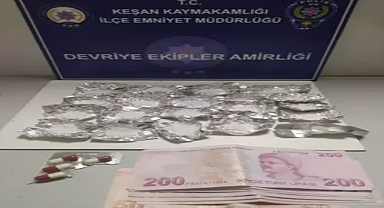 Üzerinde ve aracında uyuşturucu ele geçirilen şüpheliye tutuklama