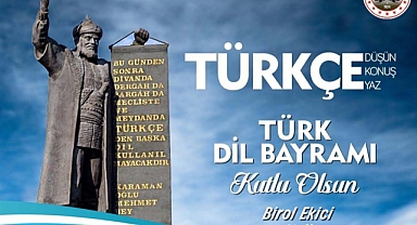 Vali Birol Ekici'den Türk Dil Bayramı Mesajı