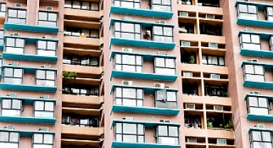 Yapı ruhsatı verilen yapıların yüzölçümü %33,4 arttı