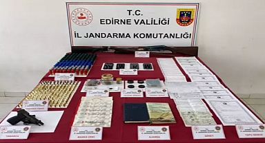 Edirne'de tefeci operasyonu: 4 gözaltı