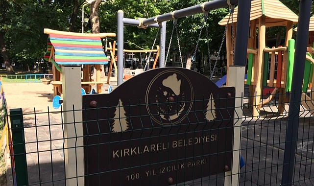 100. Yıl İzcilik Parkı Yenilendi