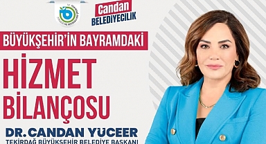 Tekirdağ Büyükşehir Belediyesi Bayram Hizmetlerinde Üstün Başarı Gösterdi