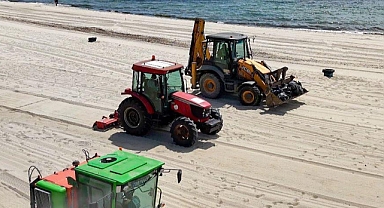 Tekirdağ Büyükşehir Belediyesi'den Sahil ve Plajlarda Temizlik Seferberliği