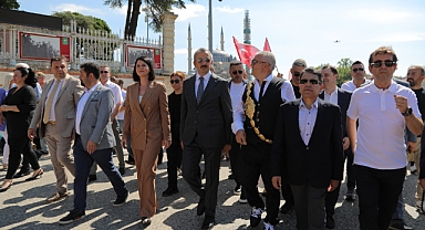 663. KIRKPINAR YAĞLI GÜREŞLERİ AĞA KARŞILAMA TÖRENİ İLE BAŞLADI