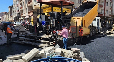 ASFALT SERİM ÇALIŞMALARIMIZ DEVAM EDİYOR