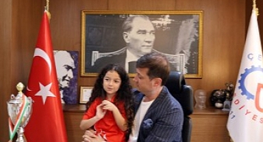 AVRUPA 2.’Sİ KUMSAL’DAN BAŞKANIMIZ AKAY’A ZİYARET