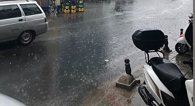 BABAESKİ'DE YAĞMURLA SERİN BİR NEFES ALDIK