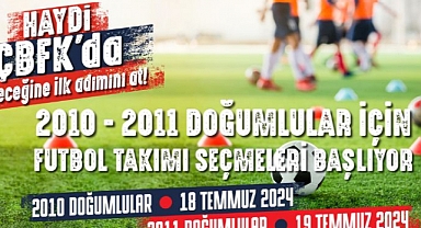 ÇBFK´DAN GENÇ YETENEKLERE ÇAĞRI