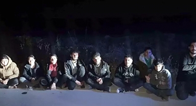 Edirne’de 10 kaçak göçmen yakalandı