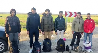 Edirne'de 11 kaçak göçmen yakalandı