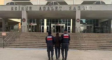 Edirne'de 'dolandırıcılık' suçundan aranan şüpheli sınırda yakalandı