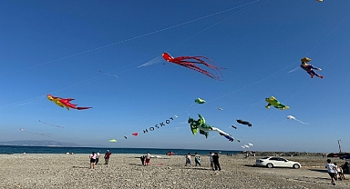 HOŞKÖY SEMALARINDA UÇURTMA COŞKUSU