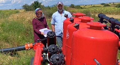 Kırklareli İl Tarım ve Orman Müdürlüğü Desteklediği Sulama Projelerini Denetledi