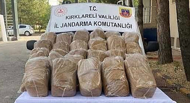KIRKLARELİ'NDE BÜYÜK KAÇAK OPERASYON: 40 BİN MAKARON VE 145 KG TÜTÜN