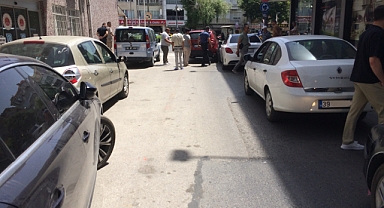 KIRKLARELİ'NDE TRAFİK KAZASI: ARAÇLARDA MADDİ HASAR OLUŞTU