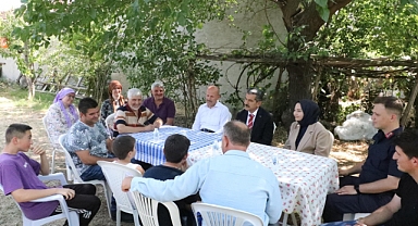 KENAN ENGİN'E TAZİYE ZİYARETİ