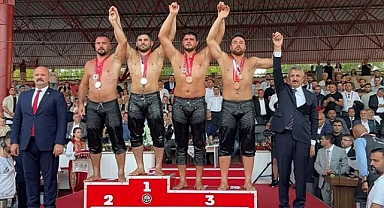 KIRKPINAR GÜREŞLERİ'NDE DERECEYE GİREN 59 PEHLİVAN BELLİ OLDU