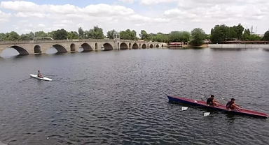 MERİÇ NEHRİ'NDE İLK RESMİ KÜREK MÜSABAKASI İÇİN HAZIRLIKLAR BAŞLADI