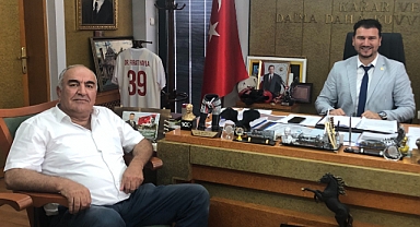 MURAT ZORTUL’DAN BAŞKAN YAYLA’YA ZİYARET