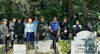 ŞEHİDİMİZ DUALARLA ANILDI