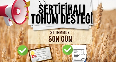 Sertifikalı Tohum Desteği