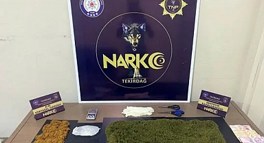 Tekirdağ'da uyuşturucu operasyonunda 4 tutuklama
