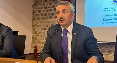 Vali Sezer: Edirne'de en çok harcama ulaştırma ve haberleşmede gerçekleşti