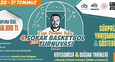ZBK SOKAK BASKETBOL TURNUVASI FIBA 3X3 İMZASIYLA GERÇEKLEŞTİRİLECEK