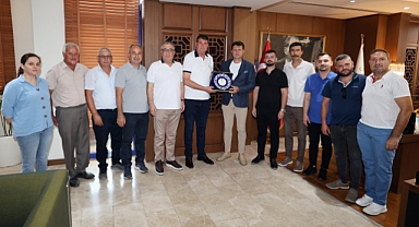 ZİRAAT ODASI'NDAN BAŞKANIMIZ AKAY'A ZİYARET