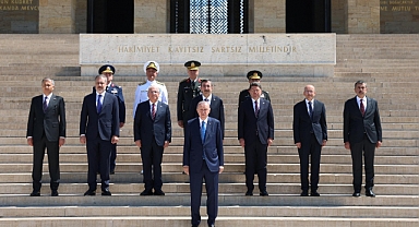 BAKAN TEKİN, YÜKSEK ASKERİ ŞURA TOPLANTISI'NA KATILDI