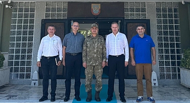 Başkan Ilık, Tugay Komutanını Ziyaret Etti