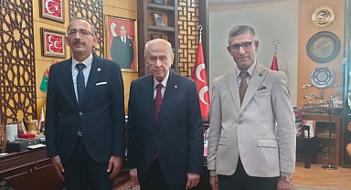 Başkan Şenol MHP Genel Merkez’de