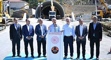 BOLU DAĞI TÜNELİ’NDEKİ ÇALIŞMALAR 19 EYLÜL’DE TAMAMLANACAK