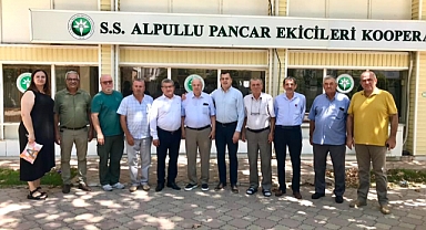 CHP Heyeti Alpullu'da Kooperatif Başkanı Ramis Özgen'i Ziyaret Etti