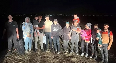 Edirne'de 24 kaçak göçmen yakalandı