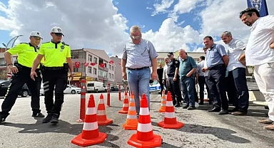 Edirne'de simülasyon gözlüğüyle alkollü araç kullanmanın tehlikesi anlatıldı