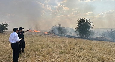 Eriklice Köyü'ndeki Yangın Kontrol Altına Alındı