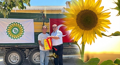 İlk Ayçiçeği Teslim Alındı