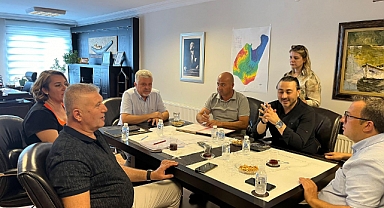 Kavaklı Belediye Başkanı Ufuk İn Katı Atık Birliği Toplantısında