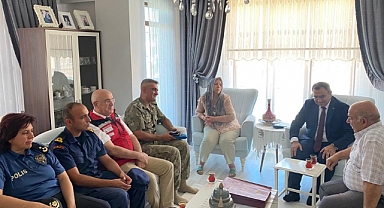 Kaymakam Balaban’ın İlk Ziyareti