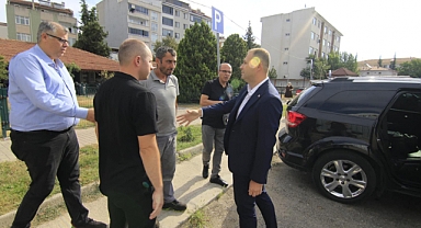 Kırklareli Belediye Başkanı Derya Bulut, Şantiye Ziyaretinde Güncel Çalışmaları İnceledi