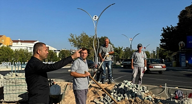 Kırklareli'de Öztürk Bulvarı Kavşağı Çalışmaları Sona Yaklaşıyor