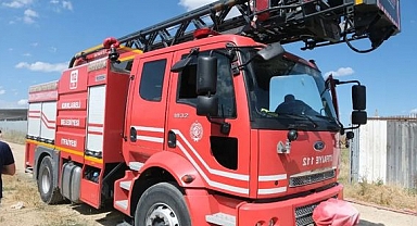 Kırklareli Hurdacılar Sitesinde Yangın