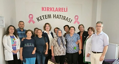 Kırklareli İl Sağlık Müdürlüğü'nden KETEM Biriminde Kanser Erken Teşhis Eğitimi