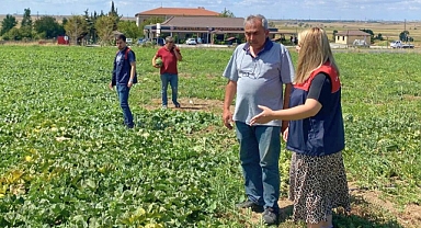  Kırklareli İl Tarım ve Orman Müdürlüğü'nden Vize Okçular Köyü'ne Kontrol Ziyareti