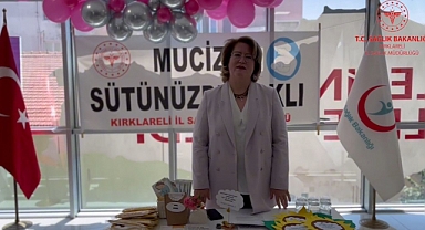 Kırklareli'nde Dünya Emzirme Haftası Etkinlikleri Başladı