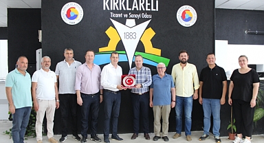 Kırklareli Ticaret Odası, CHP Milletvekili Gündoğdu'yu Ağırladı