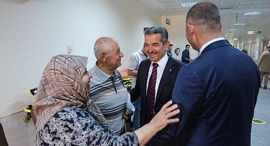 Kırklareli Valisi Birol Ekici'den Hastane Ziyareti
