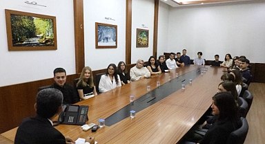 Kırklareli Valisi Genç Stajyerlerle Buluştu